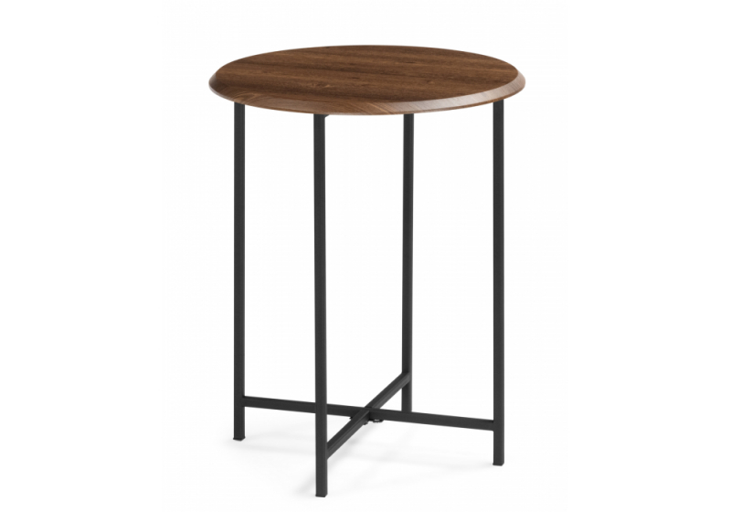 Журнальный стол Грейс орех кантри / черный (48x61). 