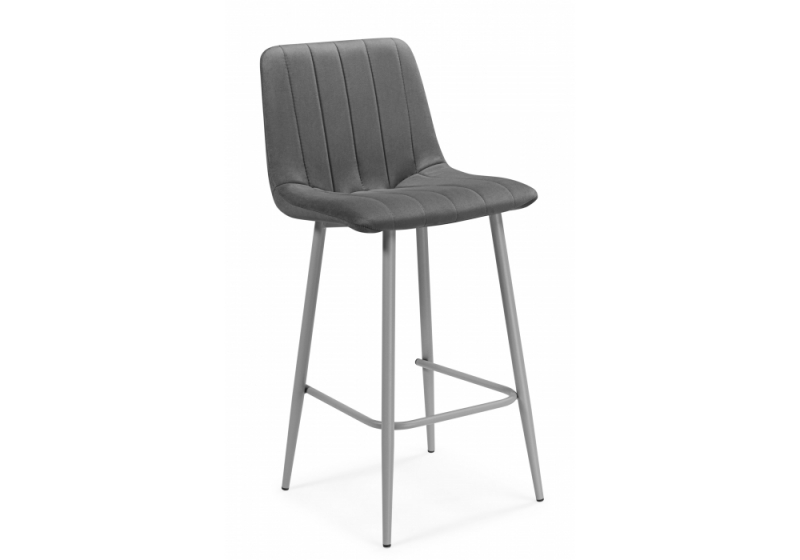 Барный стул Дани Мини темно-серый (zd 995) / серый (42x48x92). 